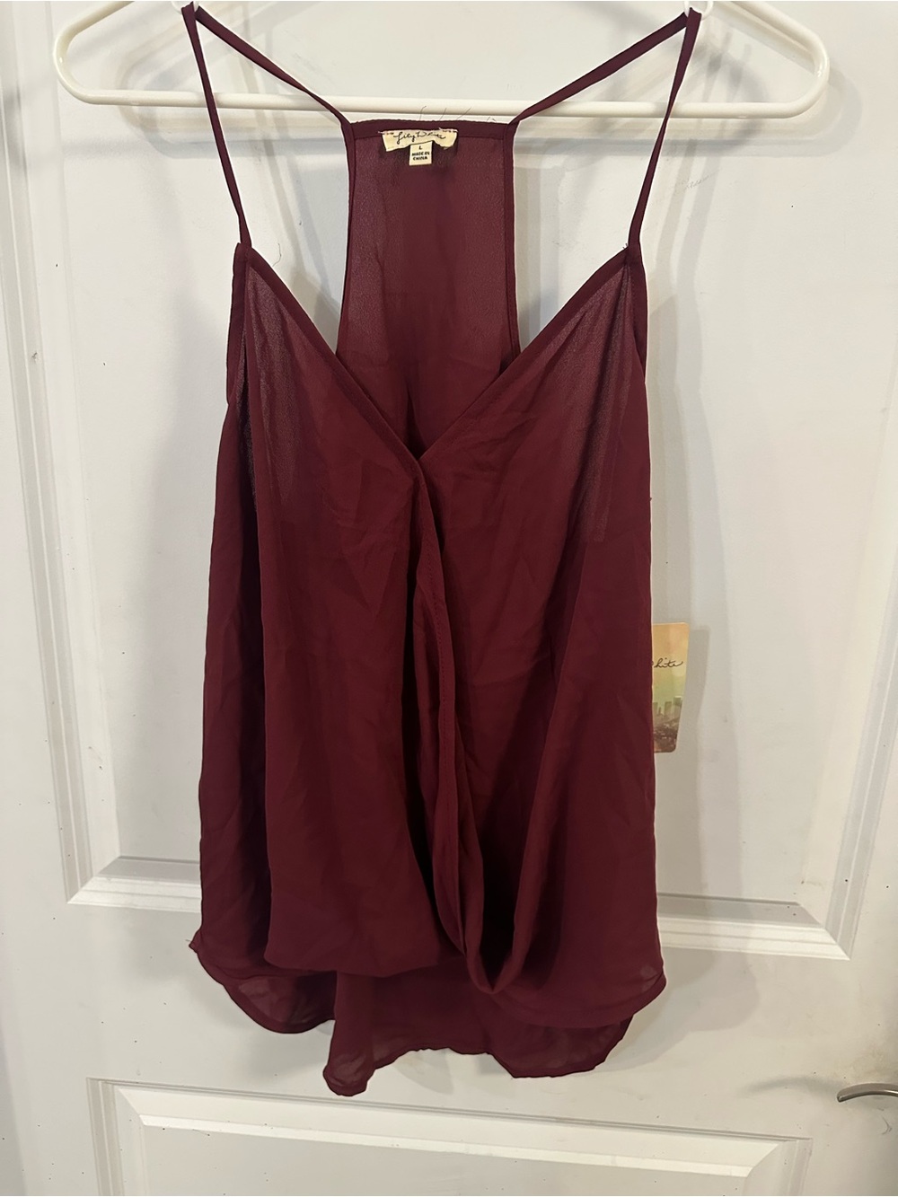 Draped Cami Tank Top
